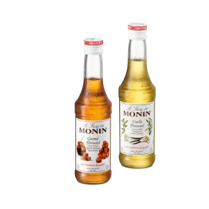 SIROPS MONIN (vanille et caramel)